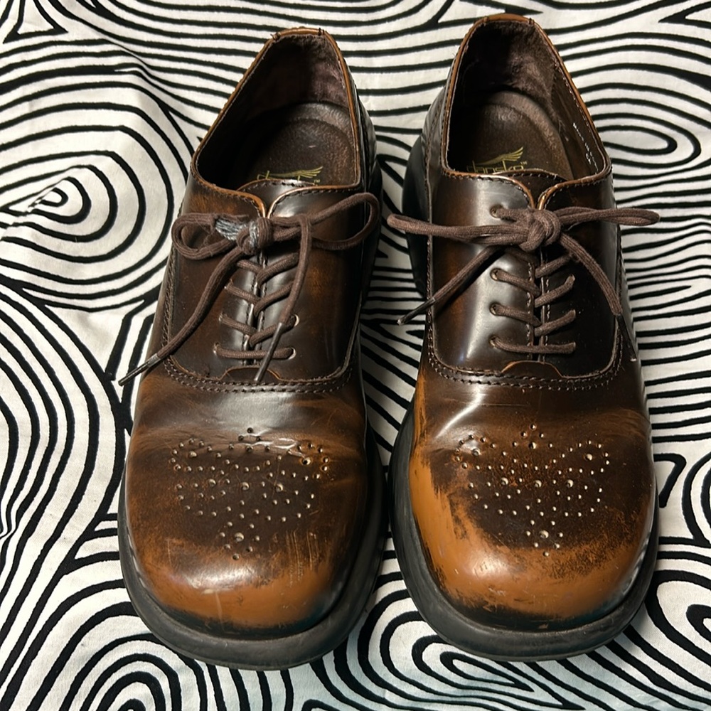 Dansko oxford brown sz 8.5 39